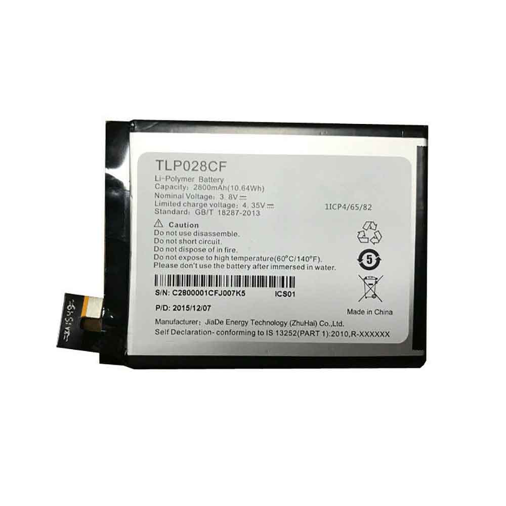 Batería para TCL TLP028CF